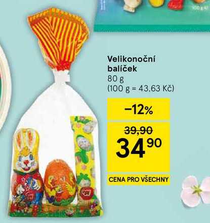 Velikonoční balíček, 80 g  