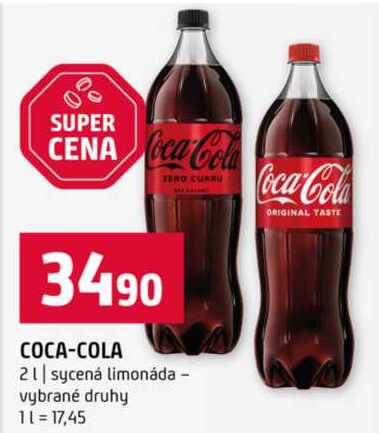 COCA-COLA 2 l