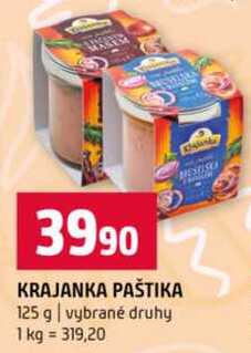 KRAJANKA PAŠTIKA 125 g