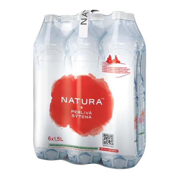 Natura Perlivá pramenitá voda 6x1,5l