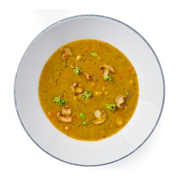 Cibule Bistro Bramborová polévka s uzeným masem