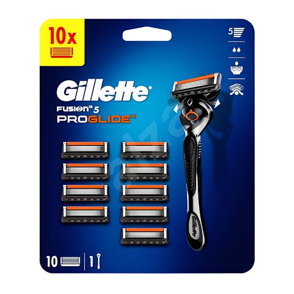 Gillette ProGlide Flexball strojek + 10 hlavic