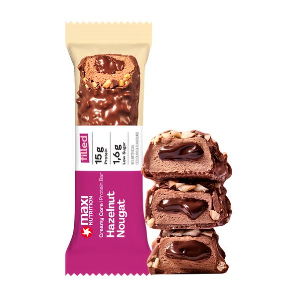 Maxi Nutrition Creamy Core Protein Bar, Hazelnut nougat
