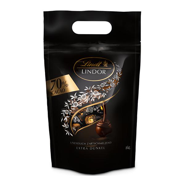 Lindt Bonboniéra Lindor Megabalení čokoládových pralinek hořká čokoláda