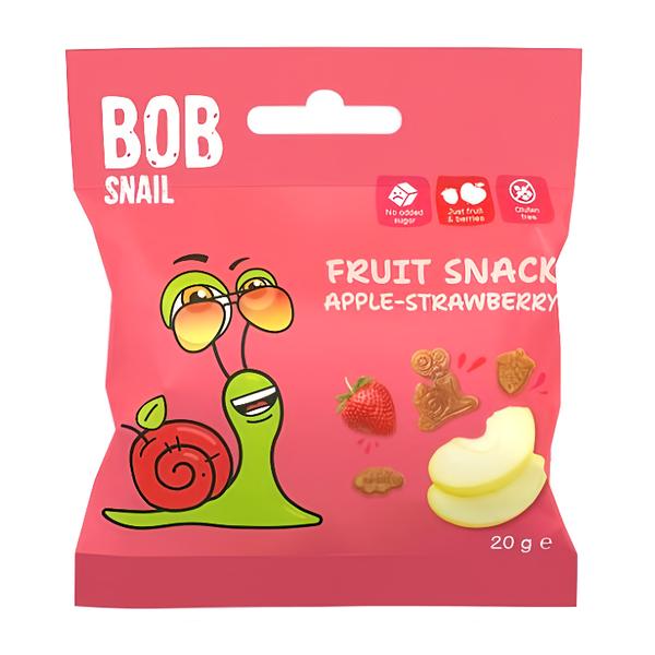 Šnek Bob ovocný snack jablko-jahoda