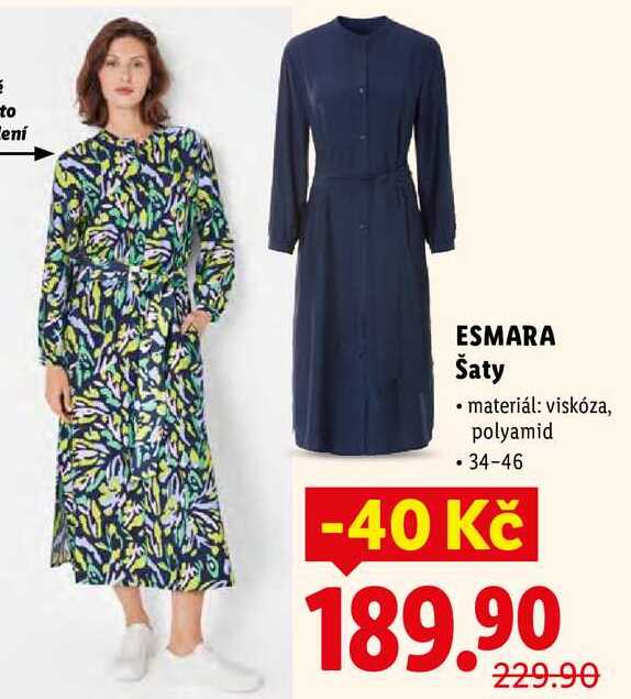 ESMARA Šaty 