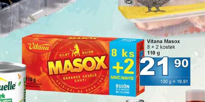 Vitana Masox 8 + 2 kostek 110 g