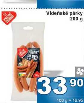 Videňské párky 200 g