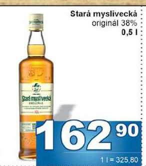 Stará myslivecká originál 38% 0,5l