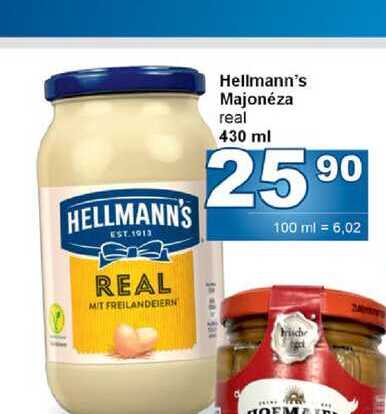 Hellmann's Majonéza real 430 ml