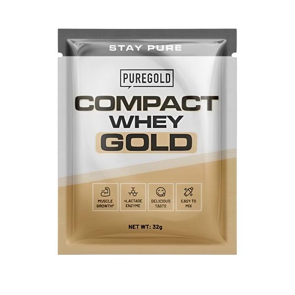 PureGold Compact Whey Protein Příchuť Dubajská Bílá Čokoláda