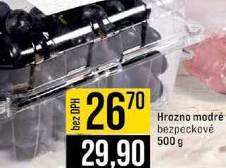 Hrozno modré bezpeckové 500 g 
