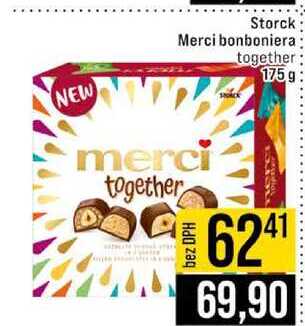 Storck Merci bonboniera merci together together 175g
