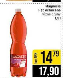 Magnesia Red ochucená různé druhy 1.5l 