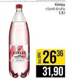 Kinley různé druhy 1,5l