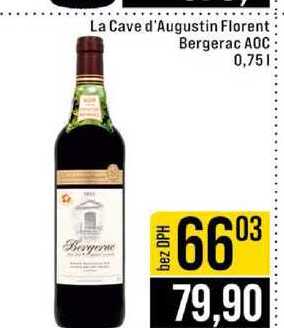 La Cave d'Augustin Florent Bergerac AOC 0,75l