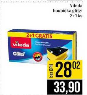 Vileda houbička glitzi 2+1 ks