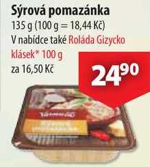 Sýrová pomazánka, 135 g 