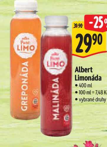 Albert Limonáda • 400 ml