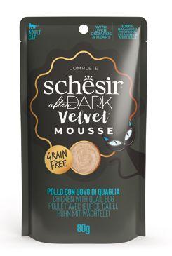 Schesir Cat Kapsa After Dark Velvet mousse Kuře/vejce80g