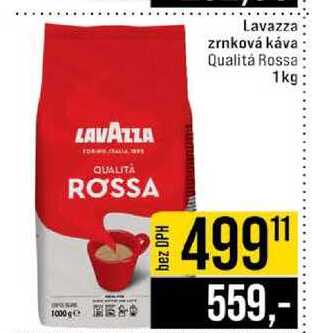Lavazza zrnková káva Qualità Rossa 1 kg