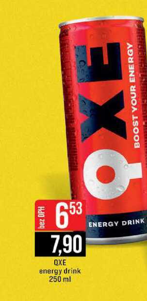 QXE energy drink 250 ml 