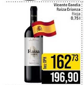 Vicente Gandia Raiza Crianza Rioja 0.75l