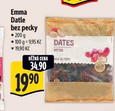 Emma Datle bez pecky  200 g 