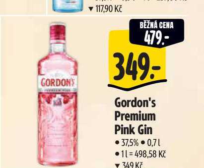 Gordon's Premium Pink Gin 0,7 l
