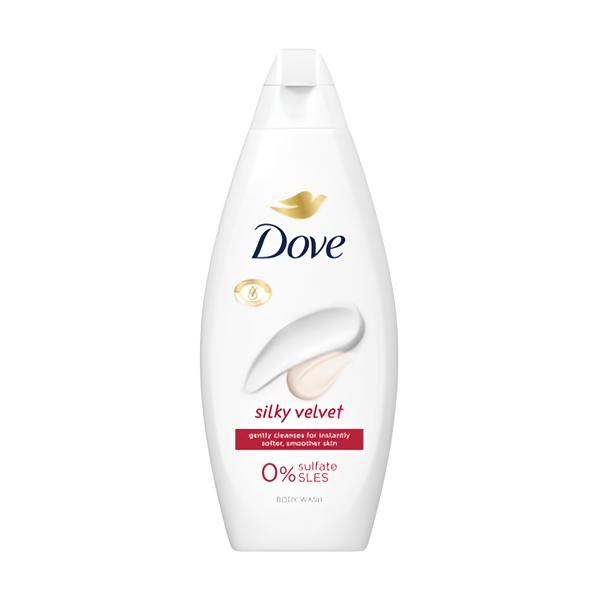 Dove Silky Velvet Sprchový gel