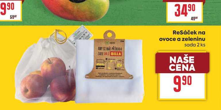 ReSáček na ovoce a zeleninu sada 2 ks