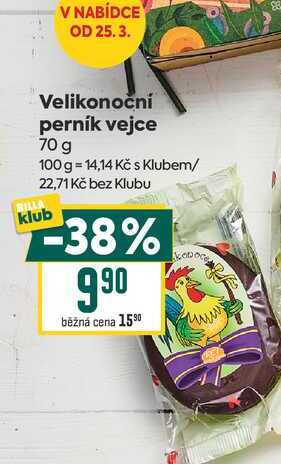 Velikonoční perník vejce 70 g 