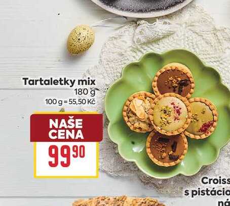 Tartaletky mix 180 g 