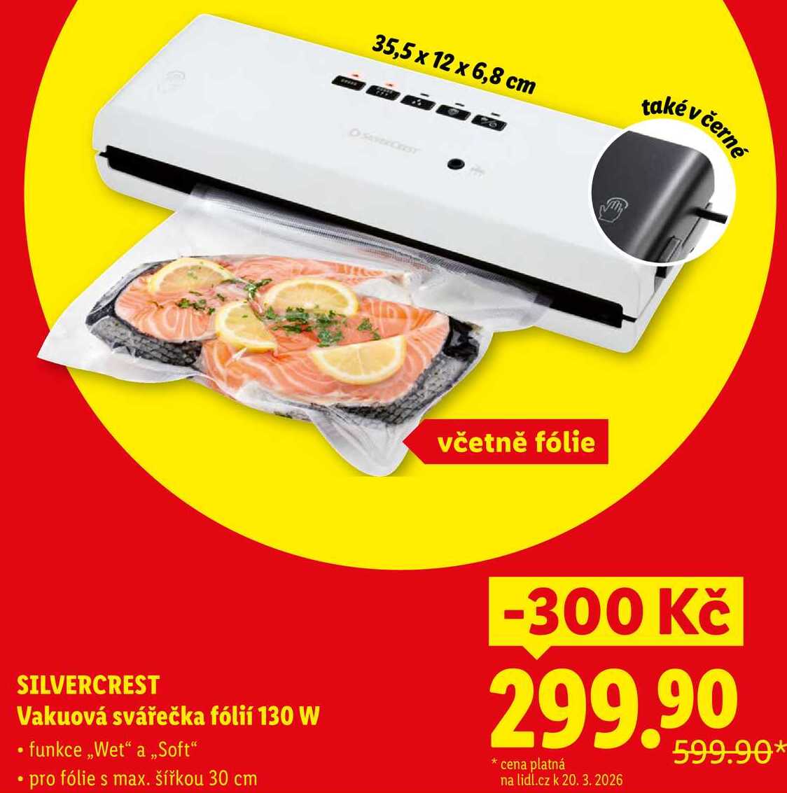 SILVERCREST Vakuová svářečka fólií 130 W