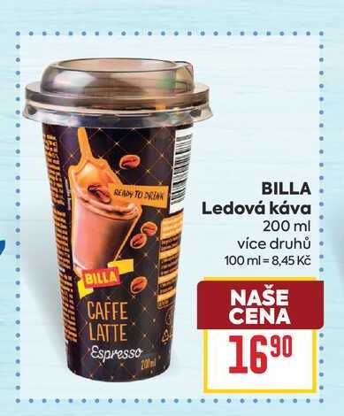 BILLA Ledová káva 200 ml