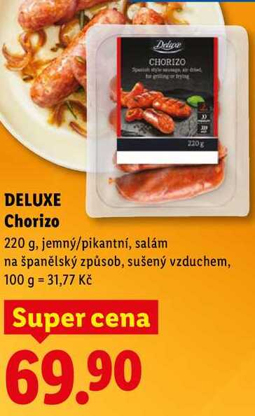 DELUXE Chorizo, 220 g