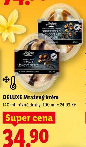 DELUXE Mražený krém, 140 ml