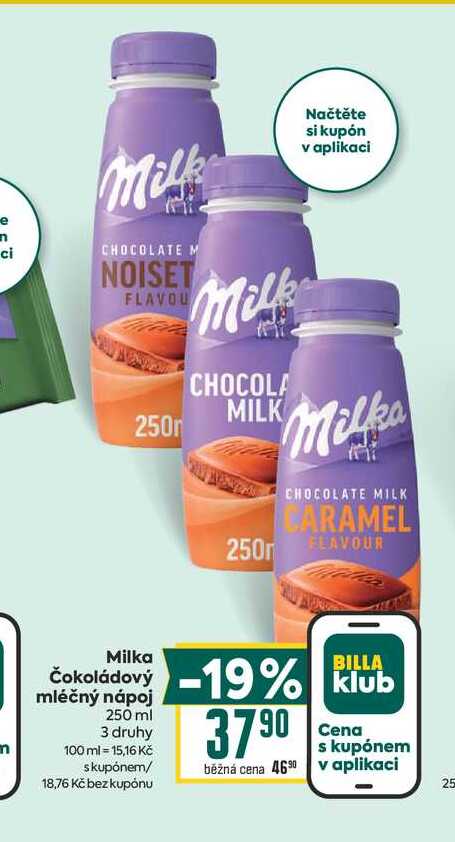Milka Čokoládový mléčný nápoj 250 ml 