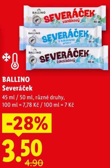 BALLINO Severáček, 45 ml/50 ml
