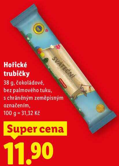 Hořické trubičky, 38 g