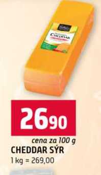 CHEDDAR SÝR 100g