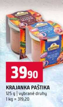 KRAJANKA PAŠTIKA 125 g vybrané druhy 