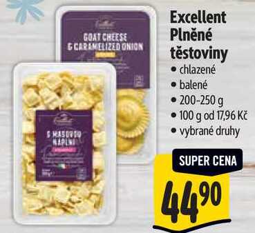 Excellent Plněné těstoviny, 200-250 g