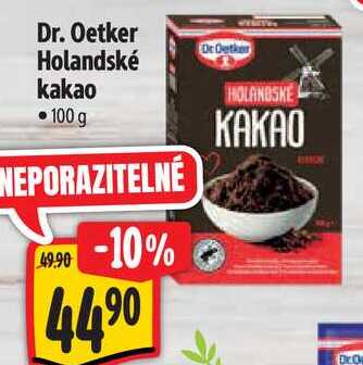 Dr. Oetker Holandské kakao, 100 g