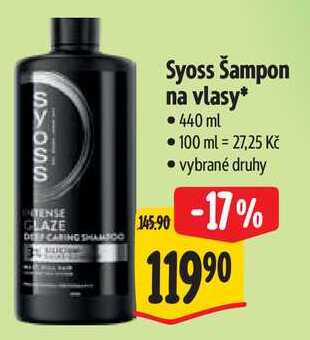 Syoss Šampon na vlasy, 440 ml 