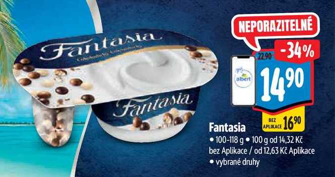 Fantasia, 100-118 g 