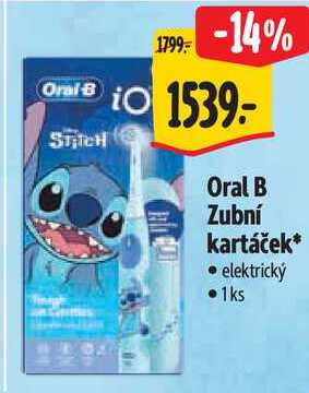 Oral B Zubní kartáček