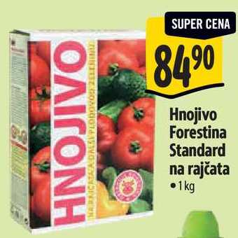 Hnojivo Forestina Standard na rajčata, 1 kg