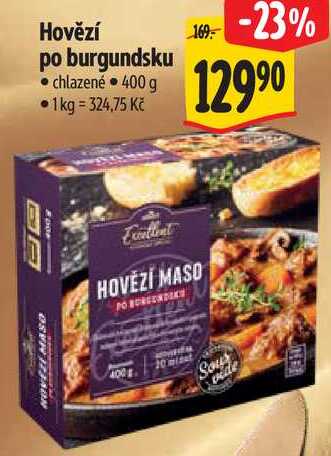 Hovězí po burgundsku, 400 g