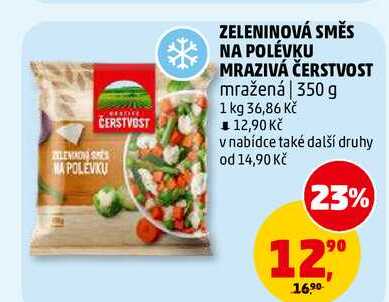 ZELENINOVÁ SMĚS NA POLÉVKU MRAZIVÁ ČERSTVOST, 350 g